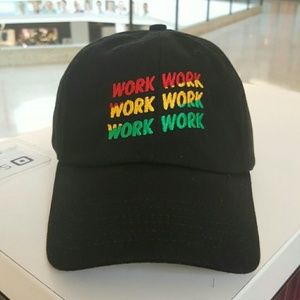 Rhianna work hat